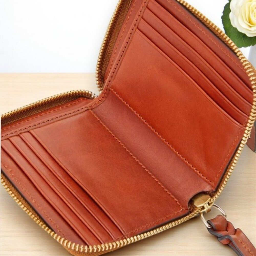 Dooney & Bourke Shopper Tote Pebbled Grain Leather with Zip Around Bifold Wallet - Picture 15 of 16